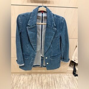 Denim blazer
